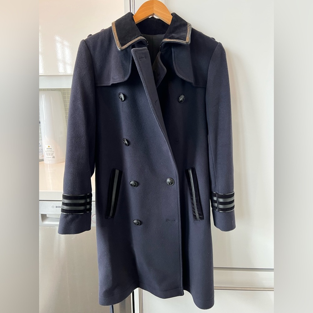 The Kooples Navy Peacoat - Size 32